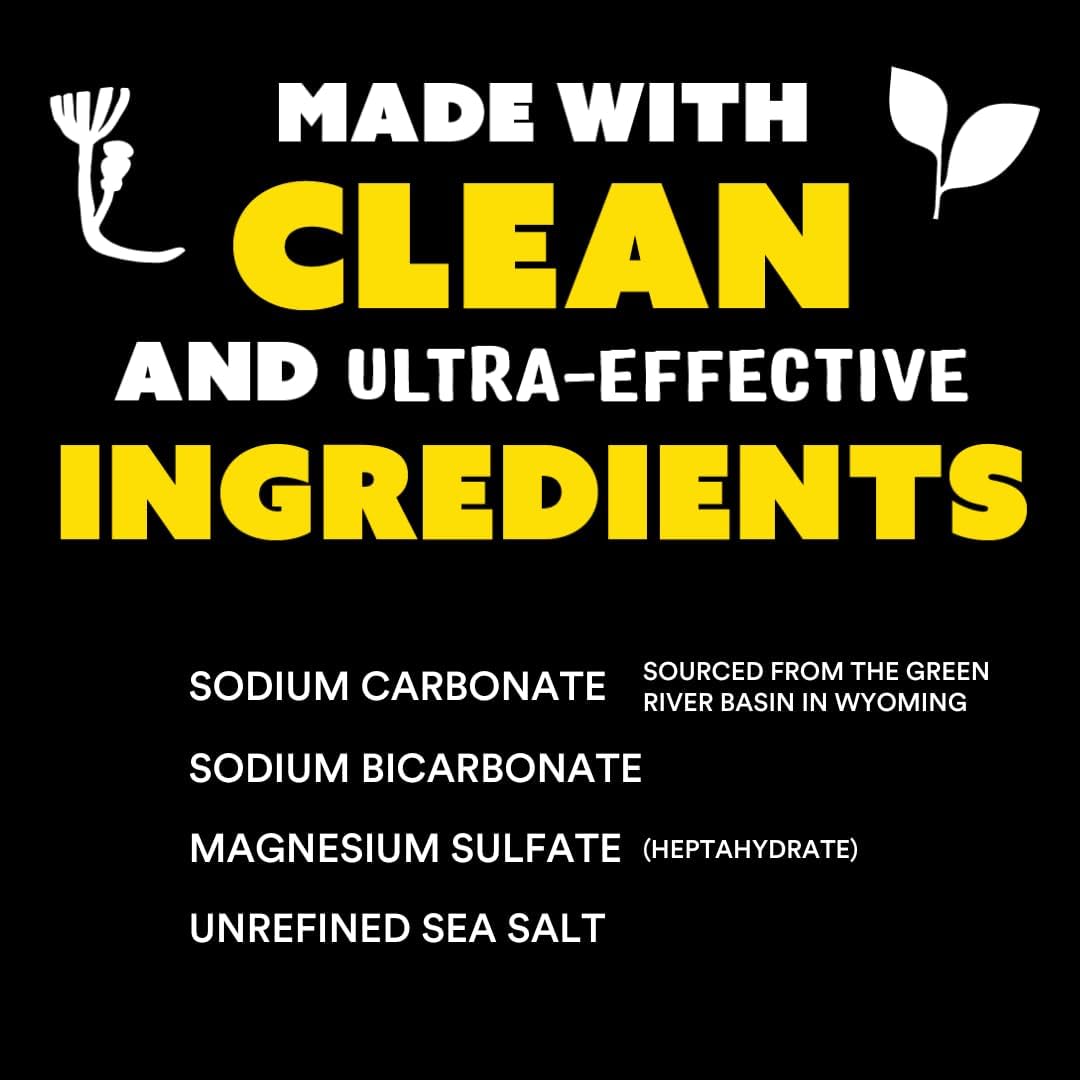 Molly's Suds Original Laundry Detergent Powder | Clean Laundry Detergent Powder for Sensitive Skin | Simple, Effective Ingredients, Stain Fighting | 240 Loads (Unscented)