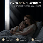 Joydeco Blackout Curtains 120 Inch Length 2 Panels Set, Thermal Insulated Long - Image 4