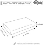 Easy-Going Stretch 1 Piece Loveseat Couch Cushion Cover - Image 5