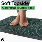 GORILLA GRIP 100% Waterproof All-Season WeatherMAX Doormat, US Designed Natural - Image 8