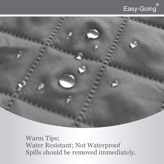 Easy-Going Reversible Couch Cover, 3 Cushion Sofa, Water Resistant Furniture Mat - Image 4