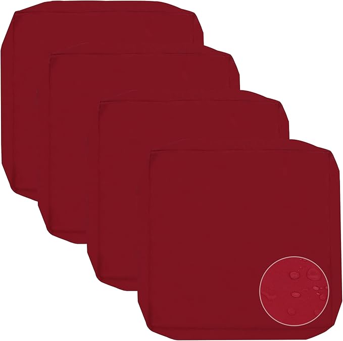 Sqodok Patio Cushion Cover 21x19 inch, Outdoor Seat Cushion Slip Cover by Sqodok