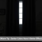Yakamok Grey Room Darkening Curtains 52x108 inch Gray Grommet-Living Room | 2 - Image 5