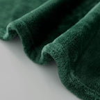 Forest Green Fleece Plush Throw Blanket 50"x60"for Couch Fuzzy Cozy Flannel | - Image 7