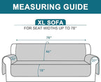 Turquoize 100% Waterproof Sofa Covers Couch Cover - Image 5