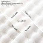 White Rabbit Plush Rug 6'x9', Fluffy Faux Fur Shaggy Area Rug - Image 6