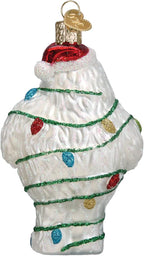 Old World Christmas Rudolph The Red-Nosed Reindeer Bumble Glass Blown Ornament for Christmas Tree
