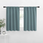 NICETOWN Greyish Blue Blackout Curtains Panels by NICETOWN