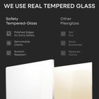 Homeforia 8x10 Picture Frame Black Wood, High End Oak 8 x 10 Wooden Frames with Mat 5 by 7 Print, 8x10 Frame Matted to 5x7 inch Photo, 8by10 Wall or Tabletop Frames, Tempered Glass, Wall Kit, Set of 1