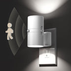 L LOHAS LED Motion Sensor Night Light, [2 Pack] Bright Night Light, 5000K Daylight White, Motion Activated Nightlight, Dimmable 0-100LM, Motion Sensor Light Indoor for Kids Hallway Bathroom Kitchen