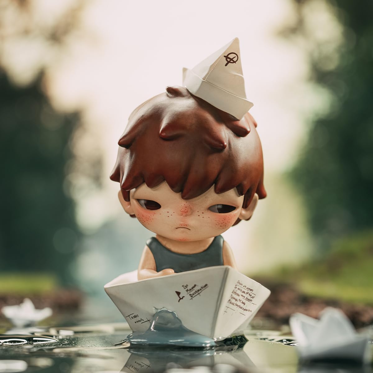 POP MART HIRONO Little Mischief Series, Hirono Blind Box Figures, Random Design Action Figures Collectible Toys Home Decorations, Holiday Birthday Gifts for Girls and Boys, Single Box