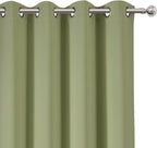Sage Green Thermal Blackout Curtains/52 x 95 Inch/Set of 2 Panels Room - Image 6