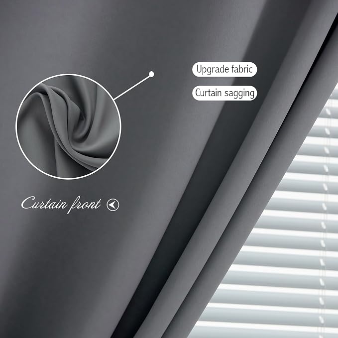 Stick On Blackout Curtains No Drill Required Self Adhesive Window Coverings - Image 6