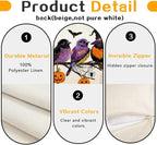 RABUSOFA Halloween Pillow Covers 12x20 Inch Halloween Decorations - Image 7