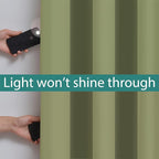 Yakamok Sage Blackout Curtains 96 Inches Long - Image 3