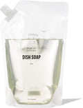 Public Goods Natural Dish Soap | Kitchen Soap | Plant-Based & Vegan Friendly | Clear Dish Detergent Liquid | Concentrated | Made in USA | Mandarin Basil | 34 Fl Oz Refill