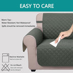 U-NICE HOME Reversible 23''Recliner Small Chair Cover, Pet Friendly, Elastic - Image 4