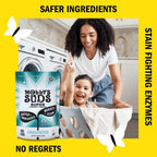 Molly's Suds Unscented Super Powder Detergent | Extra Strength Laundry Soap, Stain Fighting | Sensitive Skin | Simple, Effective Ingredients | 120 Loads Total (2 Pack)