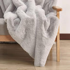 ORINOVA Silver Grey Plush Washable Area Rugs 8x10 Shag Rugs - Image 4