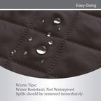Easy-Going Reversible Couch Cover, 2 Cushion Sofa, Chocolate/Ivory | Oversized - Image 5