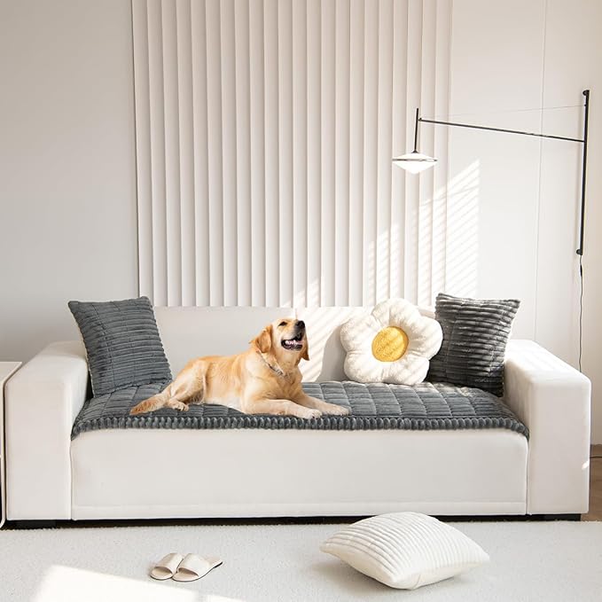 Pet Couch Covers Protector for Dogs Sofa Slipcovers Washable Cushion Cover | - Image 4
