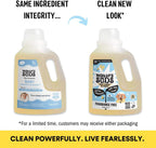 Molly's Suds Baby Liquid Laundry Detergent | Removes Formula, Poop & Spit-Up Stains | Extra Gentle for Infants, Babies, Toddlers (Fragrance Free, 200 Loads)