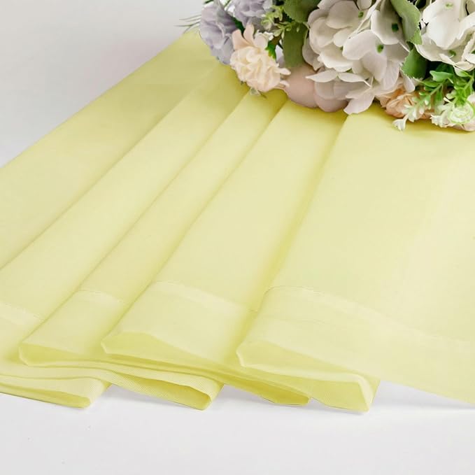 Sheer Curtains 78 Inches Long 2 Panels Set - Image 7