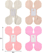 Pink-White Peach Party-Decorations Streamers Garland - 157Ft Four-Leaf Clover Hanging Banner,Wedding Girl Birthday Baby Bridal Shower Engagement Bachelorette Decor Hugtmr