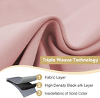 H.VERSAILTEX Pink Curtains for Bedroom Thermal Insulated Living Room Curtains - Image 3