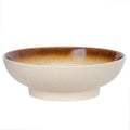 10" Decorative Bowl,Ceramic Fruit Bowl for Kitchen Counter,Coffee Table, Dining Room,Table Centerpiece Bowel,Entryway Key Holder & Jewelry Organizer(Wheat Gold)