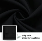 SimpleHome Black 100% Blackout Curtains Room Darkening Living Room 63 Inch | - Image 7