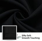 SimpleHome Black 100% Blackout Curtains Room Darkening Living Room 72 Inch | - Image 7