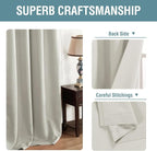H.VERSAILTEX Blackout Curtain for Living Room Small Window Kitchen Blackout - Image 3