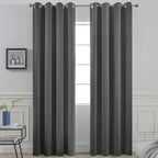 Yakamok Room Darkening Curtains 52x90 inch Length Dark Grey-Living Room | 2 by Yakamok
