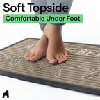 GORILLA GRIP 100% Waterproof All-Season WeatherMAX Doormat US Designed Natural - Image 8