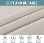 H.VERSAILTEX Blackout Curtain for Living Room Small Window Kitchen Blackout - Image 4