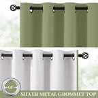 Yakamok Sage Blackout Curtains 63 Inches Long - Image 2