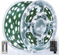 Ollny Christmas Lights 1000 LED 330 FT, IP67 Waterproof Plug in Christmas Tree Lights with Remote, 8 Modes, 3 Timers, Dimmable, House Xmas Indoor Decorations Outdoor String Lights (Cool White)