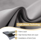 H.VERSAILTEX Blackout Curtains for Bedroom Curtains Thermal Insulated Room - Image 3