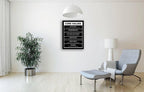 Inspirational Wall Art Painting on Canvas Motivational Entrepreneur Quotes Pictures Core Values Posters and Prints Artwork Modern Inspirational Office Wall Decor Home Gym Decor Framed[30" W X 40" H]