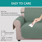 U-NICE HOME Large Sofa Cover Reversible Couch Cover, Pet Friendly, Elastic - Image 5