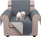 U-NICE HOME Reversible Recliner Chair Covers, Dark Blue/Light Grey | by U-NICEHOME