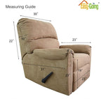 Easy-Going Reversible Couch Cover, Recliner 22 in, Chocolate/Chocolate | - Image 7