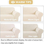 H.VERSAILTEX Stretch Couch Cover Loveseat Covers - Image 3