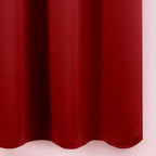 Blackout Curtains 52 x 120 Inch Long Red Curtains Set of 2 Panels Room - Image 8