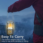 Candle Lantern, Camping Gear for Campers Use, Without Candles