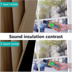 NICETOWN 100% Blackout Window Curtain Panels, 2 Pieces, 70-inch Wide Per Panel - Image 3