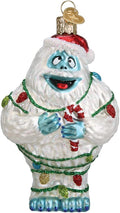 Old World Christmas Rudolph The Red-Nosed Reindeer Bumble Glass Blown Ornament for Christmas Tree