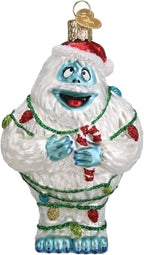 Old World Christmas Rudolph The Red-Nosed Reindeer Bumble Glass Blown Ornament for Christmas Tree
