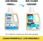 Molly's Suds Liquid Laundry Detergent | Clean Laundry Detergent Soap for Sensitive Skin | 2x Concentrated, High Efficiency (HE) (Peppermint - 200 Loads)
